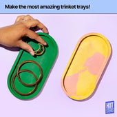 Silicone Oval Trinket Tray Mould
