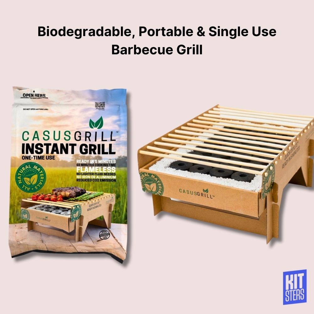 Casus Single Use Biodegradable Barbecue Grill