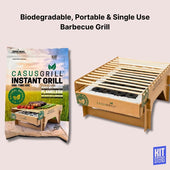 Casus Single Use Biodegradable Barbecue Grill