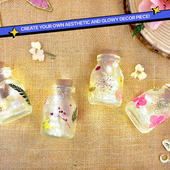 DIY Floral Glow Jar Kit