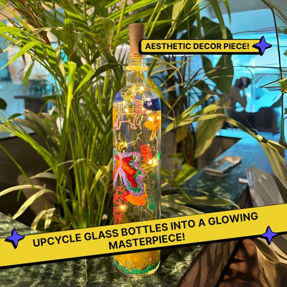 DIY Light Bottle Painting Kit