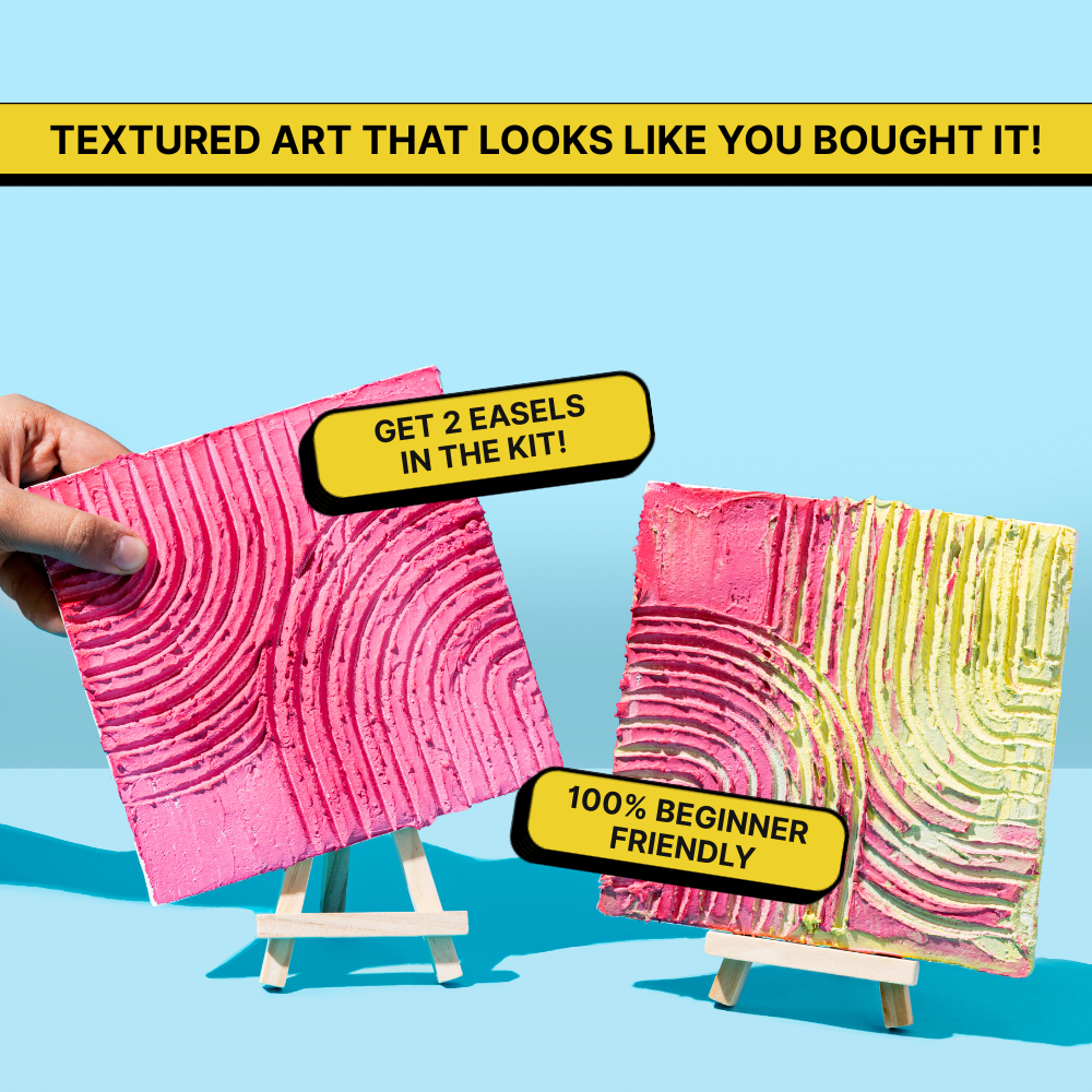 DIY Texture Painting Kit