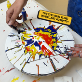 DIY Fluid Wheel Art Kit