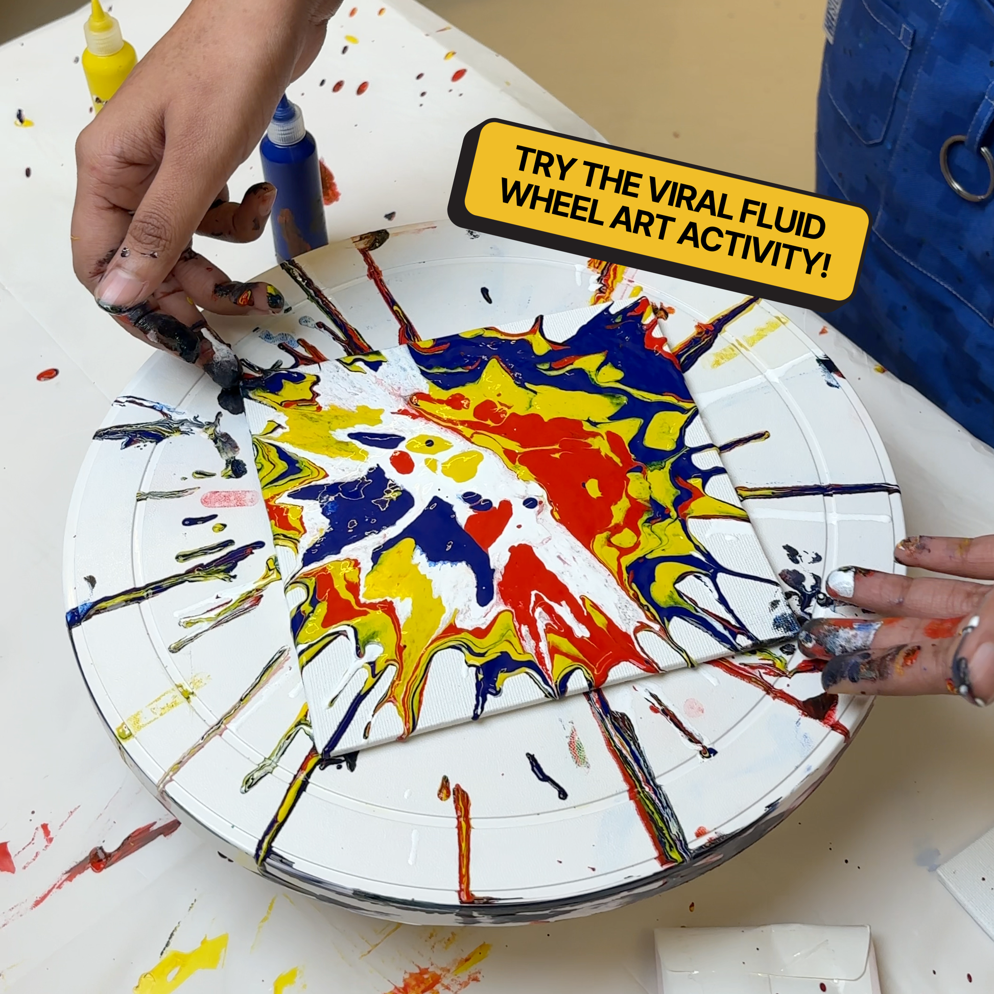 DIY Fluid Wheel Art Kit