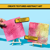 DIY Texture Painting Kit