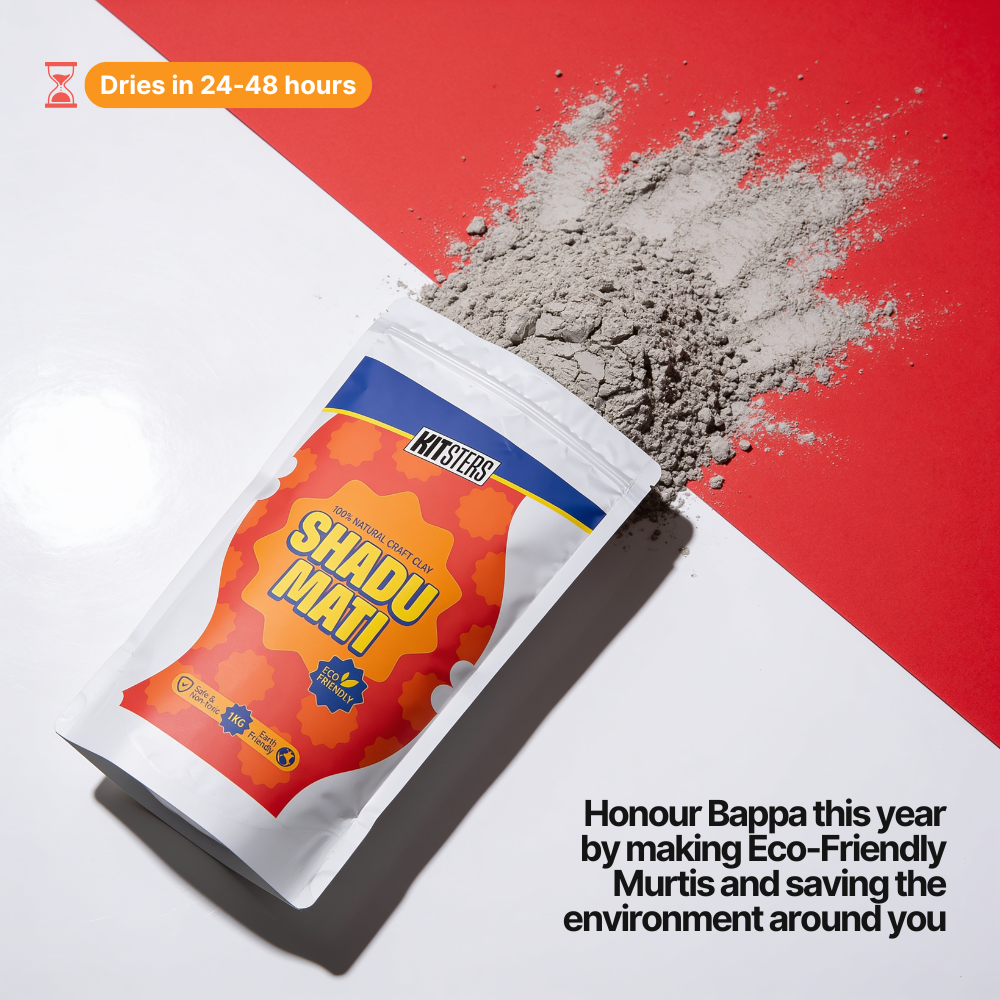 Eco-Friendly Shadu Mati Clay (1 kg)