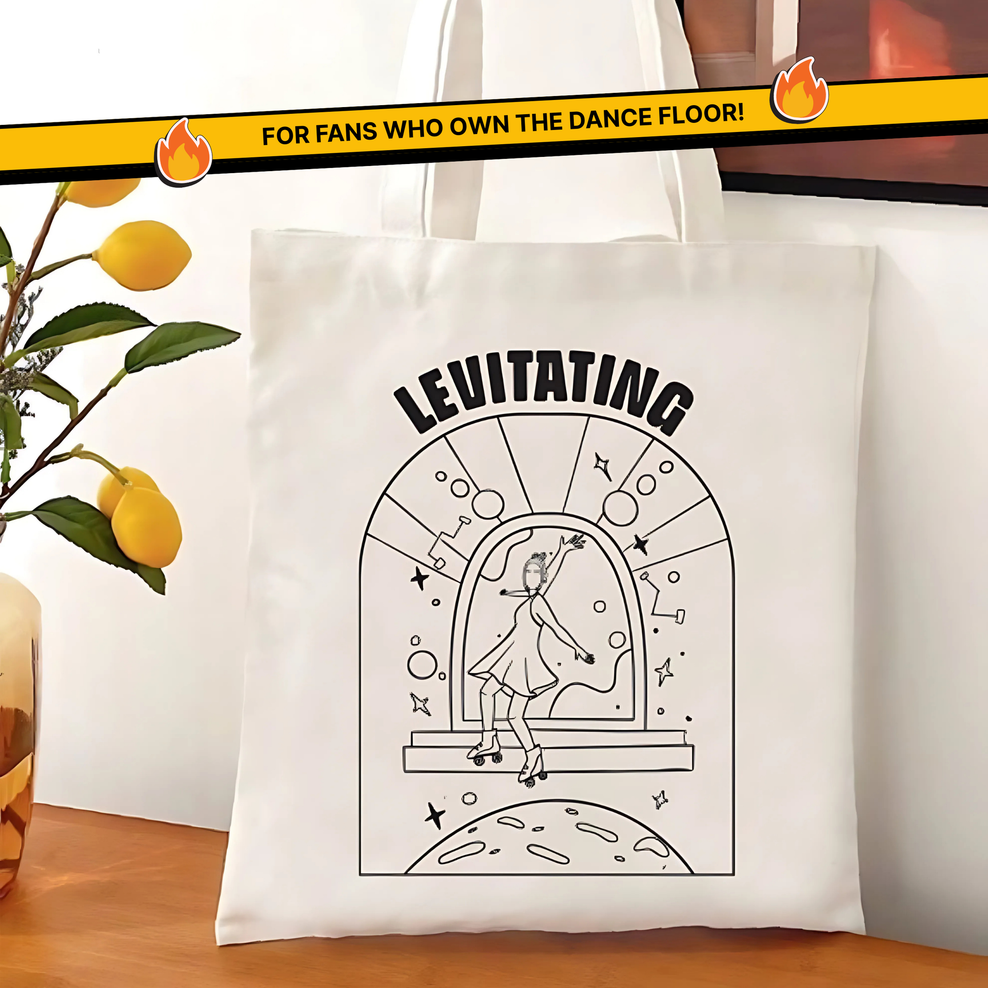 DIY Tote Bag Painting Kit -Levitating