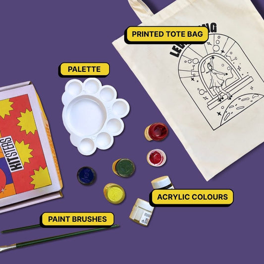 DIY Tote Bag Painting Kit -Levitating