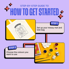 DIY Tote Bag Painting Kit -Levitating