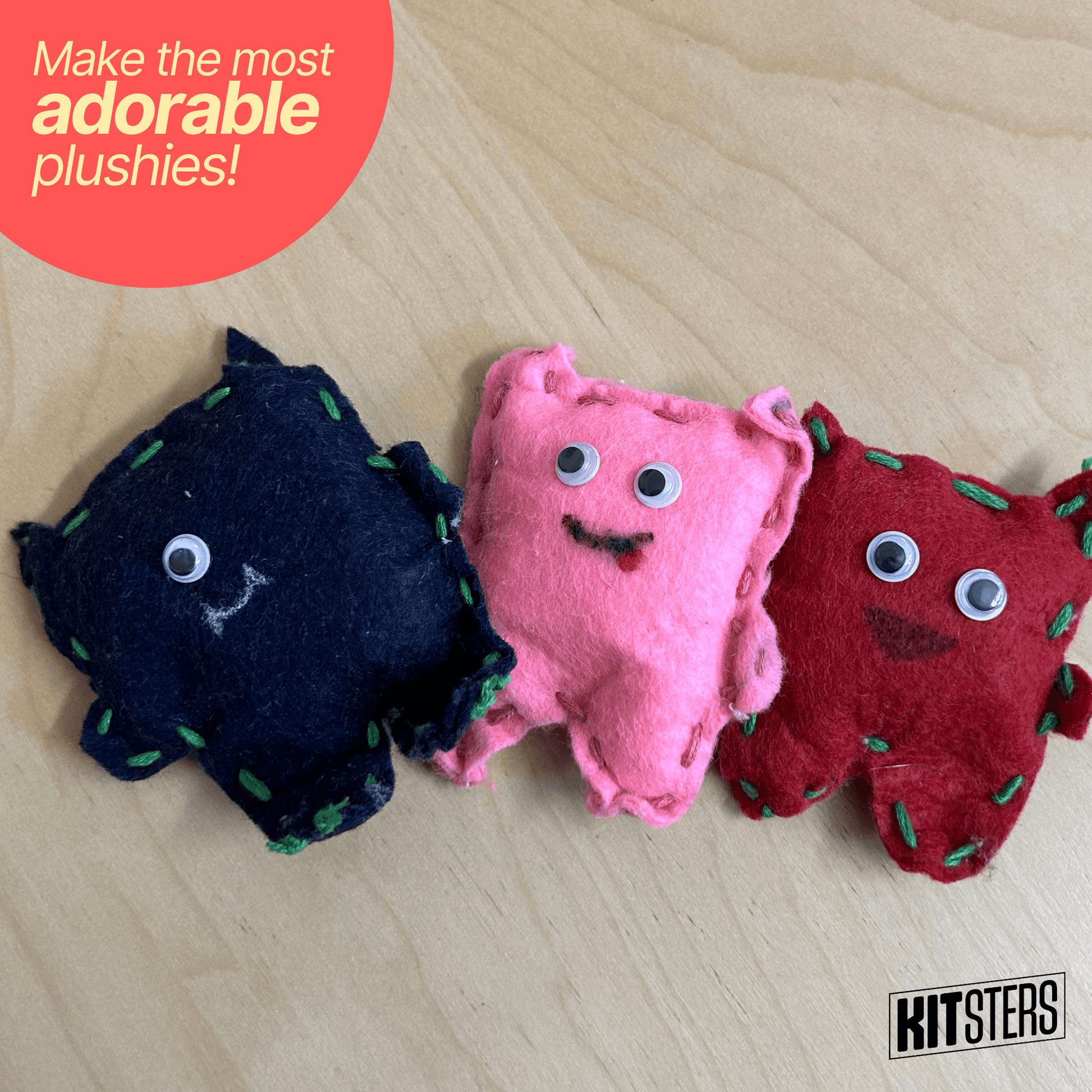 How to Make Plushies Out of Felt for Beginners