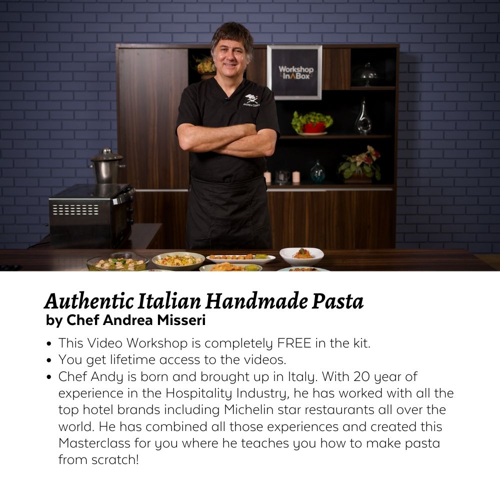 DIY Handmade Pasta Making Kit | DIY Food & Cooking Kits for Kids & Adults | Kitsters