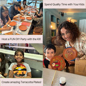 DIY Terracotta Plate Painting Kit | DIY Art & Craft Kit | Kitsters