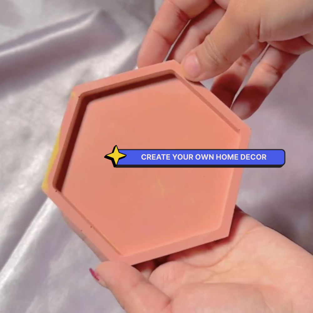DIY Cement Coaster Kit