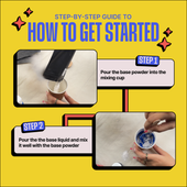 DIY Jesmonite Hexagon Coaster Kit