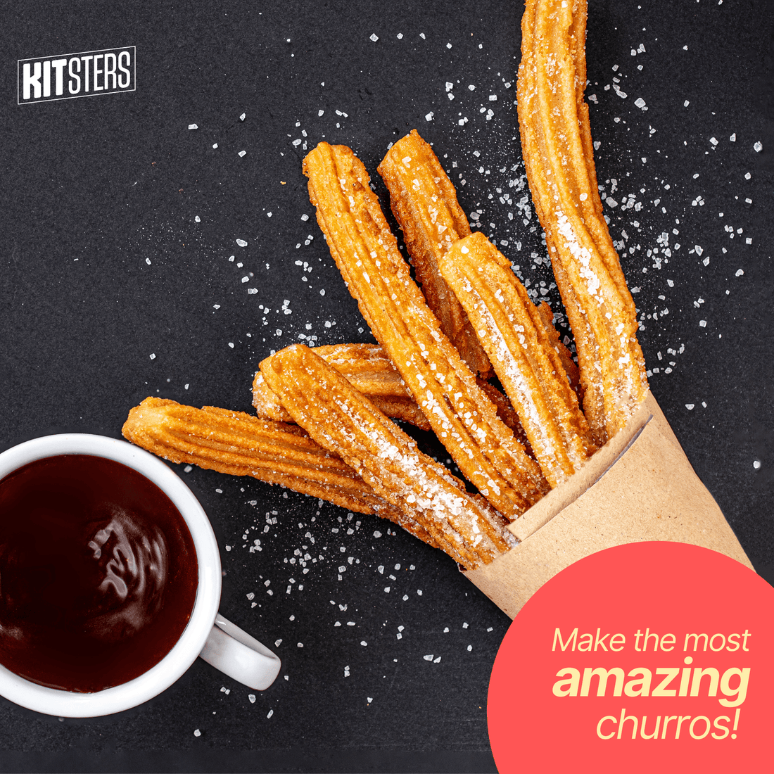 DIY Eggless Churro Kit Fun Food DIY Kits Kitsters