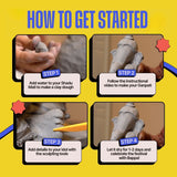 COMBO: DIY Shadu Mati Ganpati Kit + DIY Diya Decoration Kit