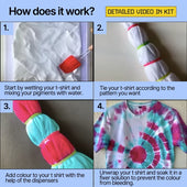 DIY T-Shirt Tie & Dye Kit