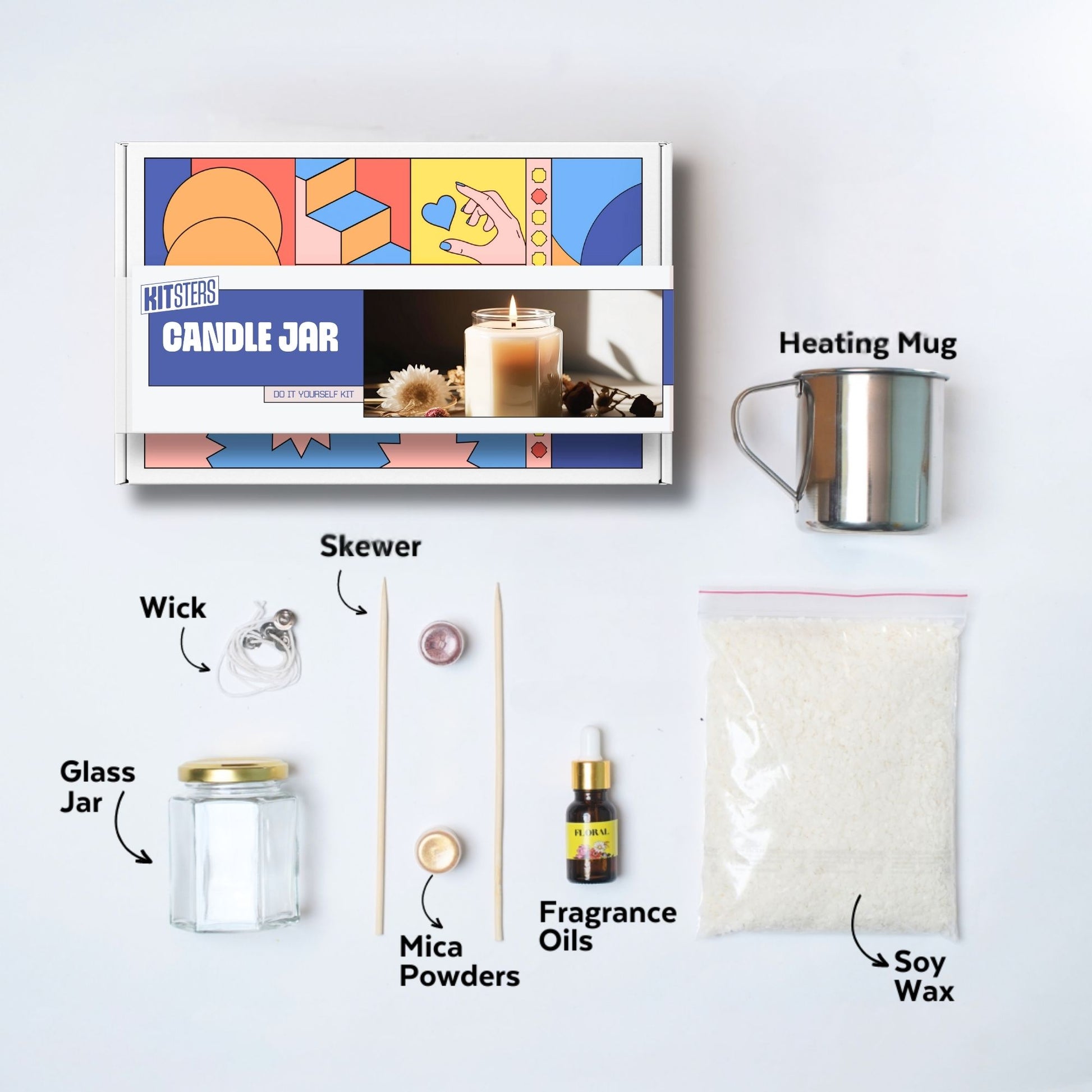 DIY Jar Candle Kit
