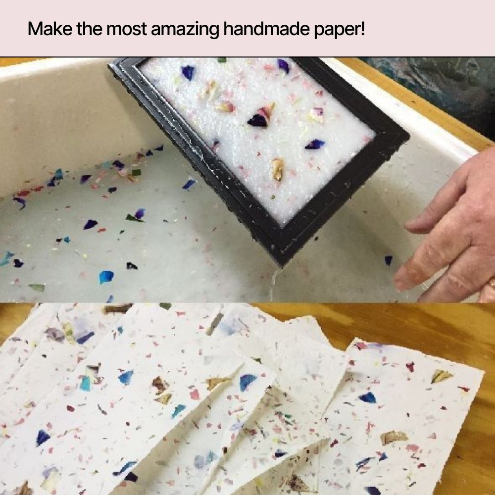 DIY Handmade Paper Making Kit | DIY Art & Craft Kits | Kitsters 