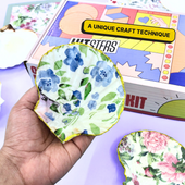 DIY Decoupage Shells Kit