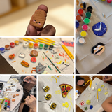 COMBO : DIY Fridge Magnet Kit & DIY Clay Sculpting Kit