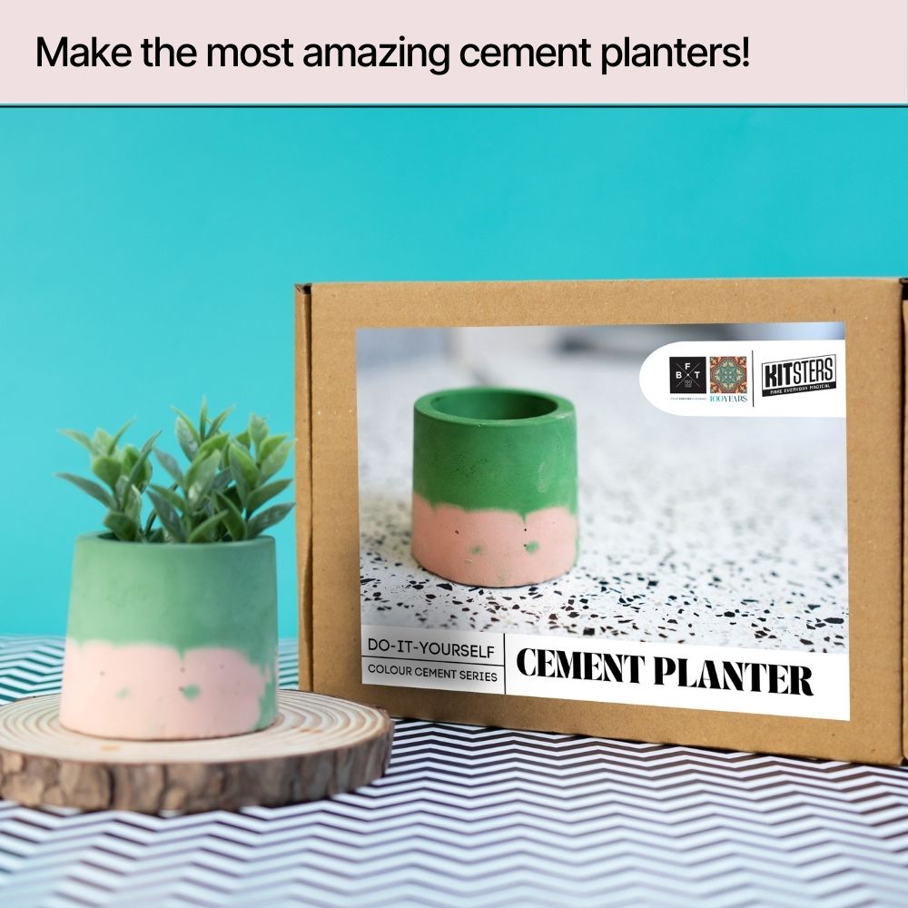 DIY Cement Planter Kit