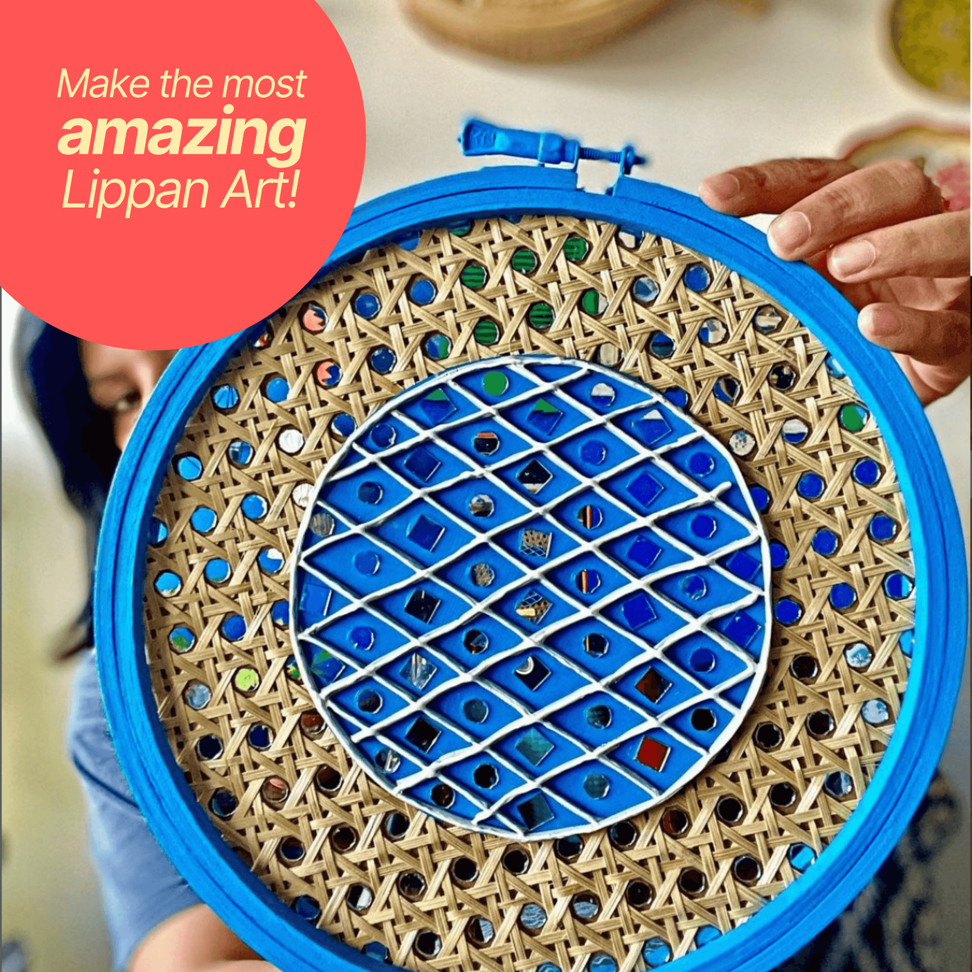 DIY Lippan Art Kit, Best Indian Arts & Crafts Kit