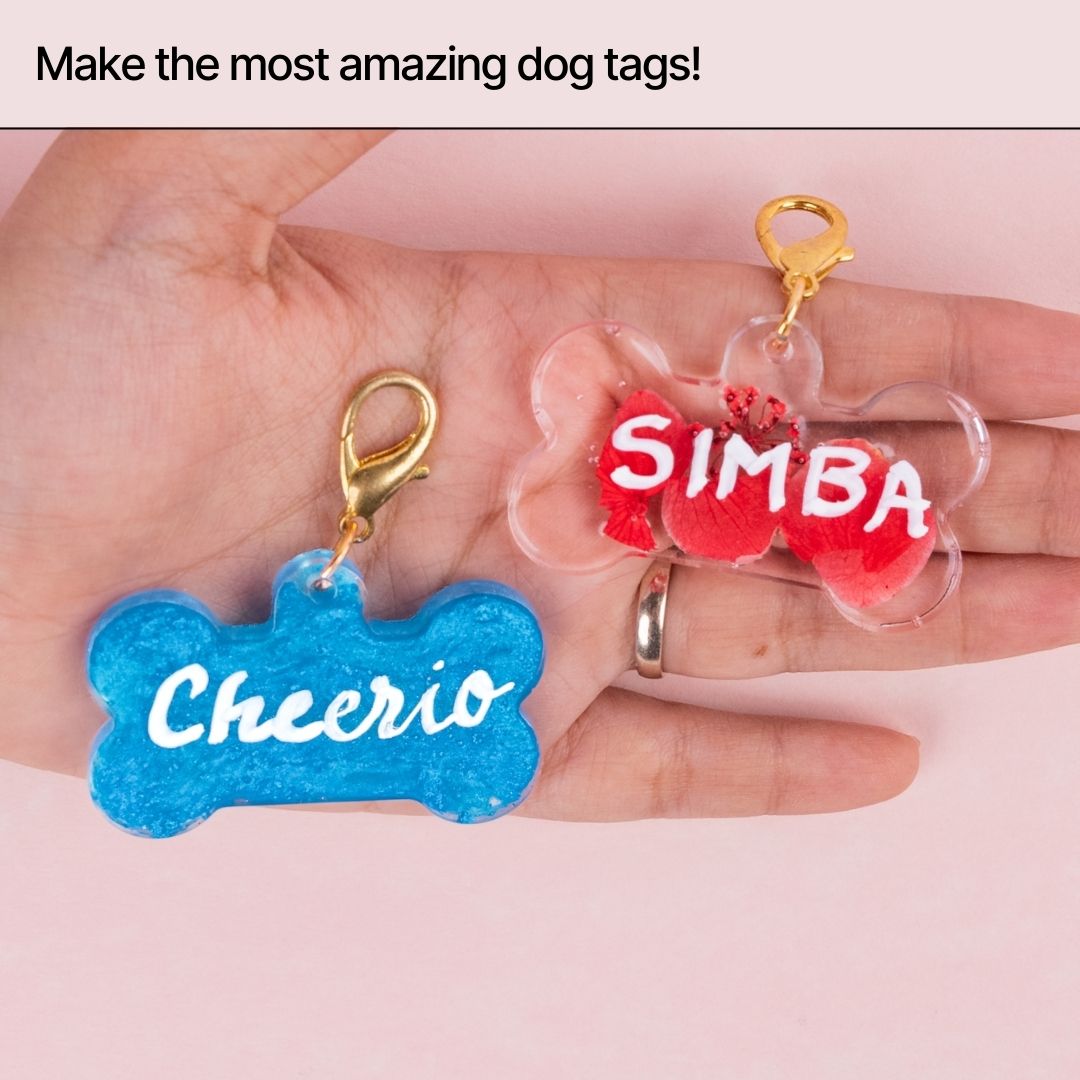 Make your customised resin dog tags | DIY UV Resin Dog Tag Kit | Kitsters