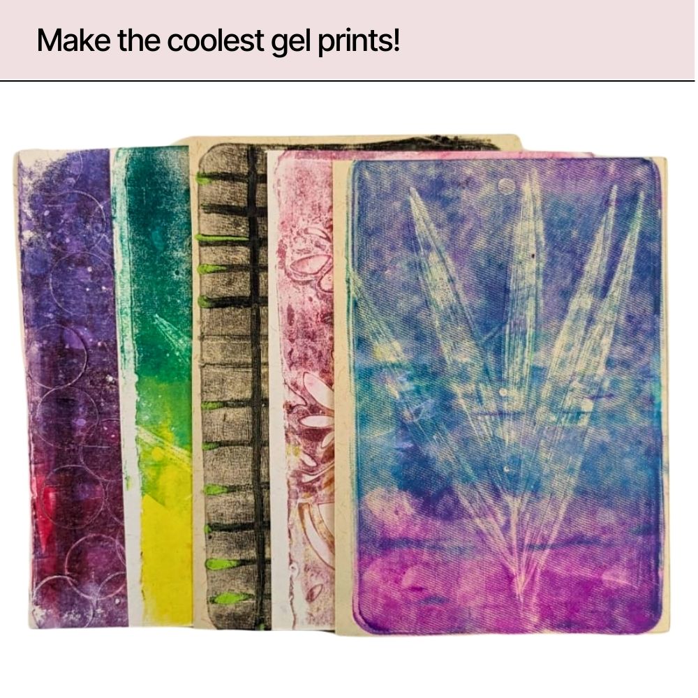 DIY Gel Plate Monoprinting Kit