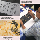 DIY Devanagari Calligraphy Kit