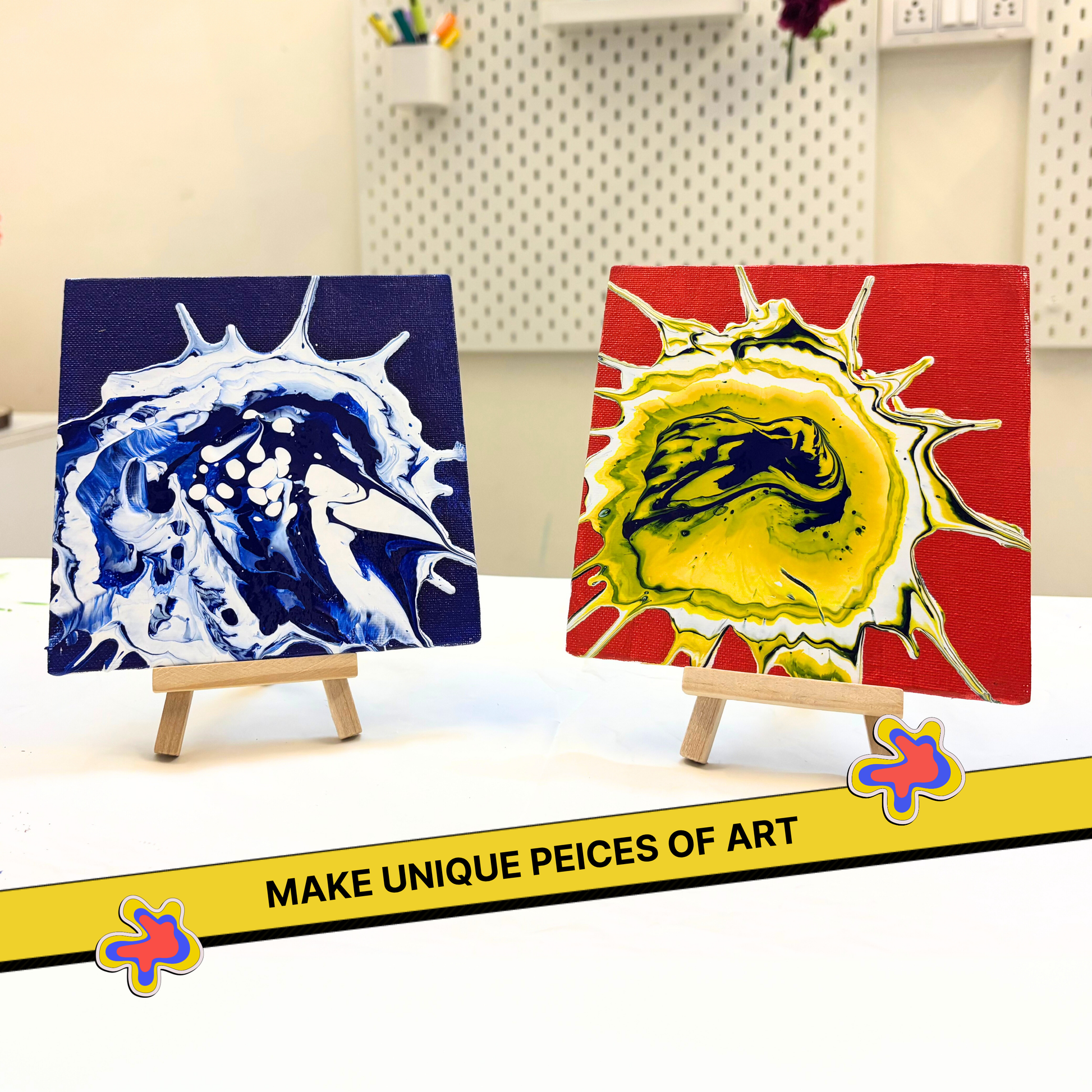 DIY Fluid Wheel Art Kit