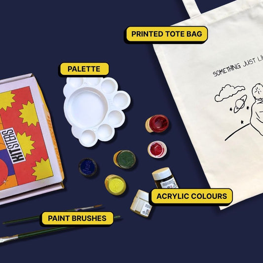 DIY Tote Bag Painting Kit - Something Just Like This