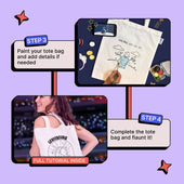 DIY Tote Bag Painting Kit - Something Just Like This