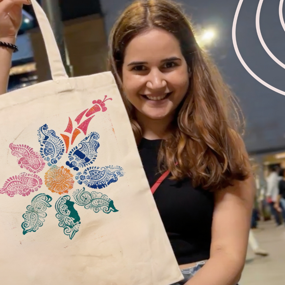 DIY Block Printing Kit (Tote Bag)