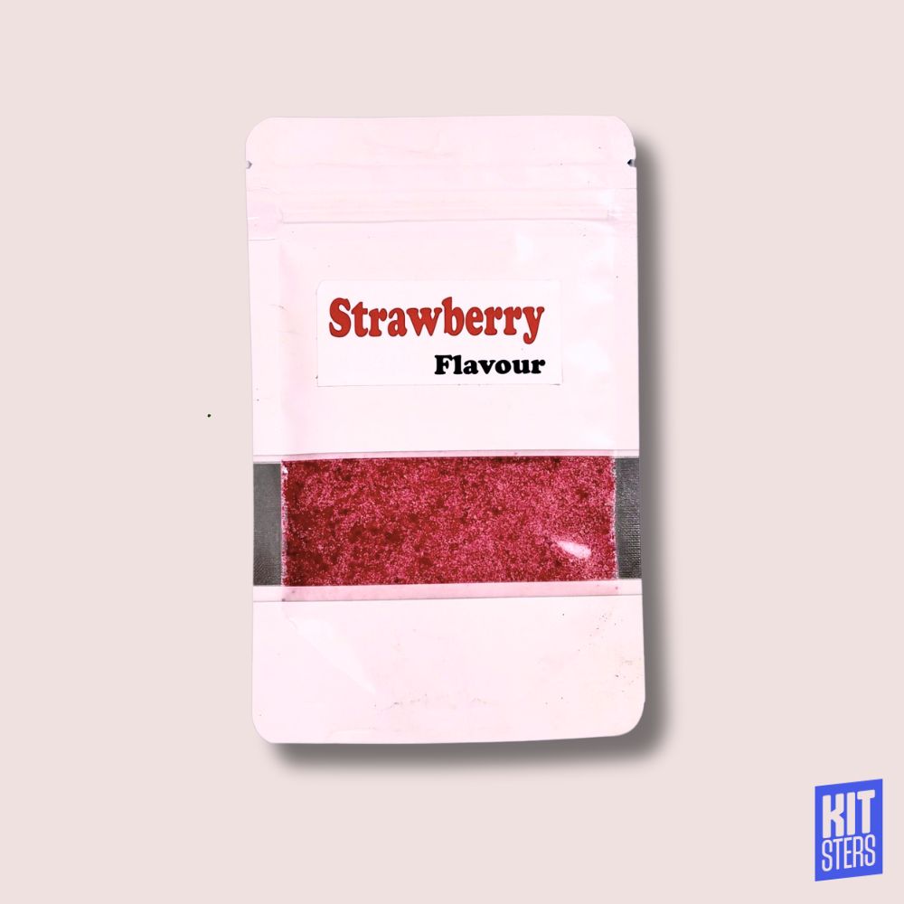 Strawberry Flavoured Sugar for Ice Gola (50 grams)