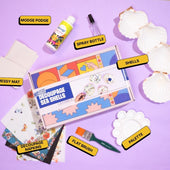 COMBO : DIY Shell Candle Kit & DIY Decoupage Shells Kit