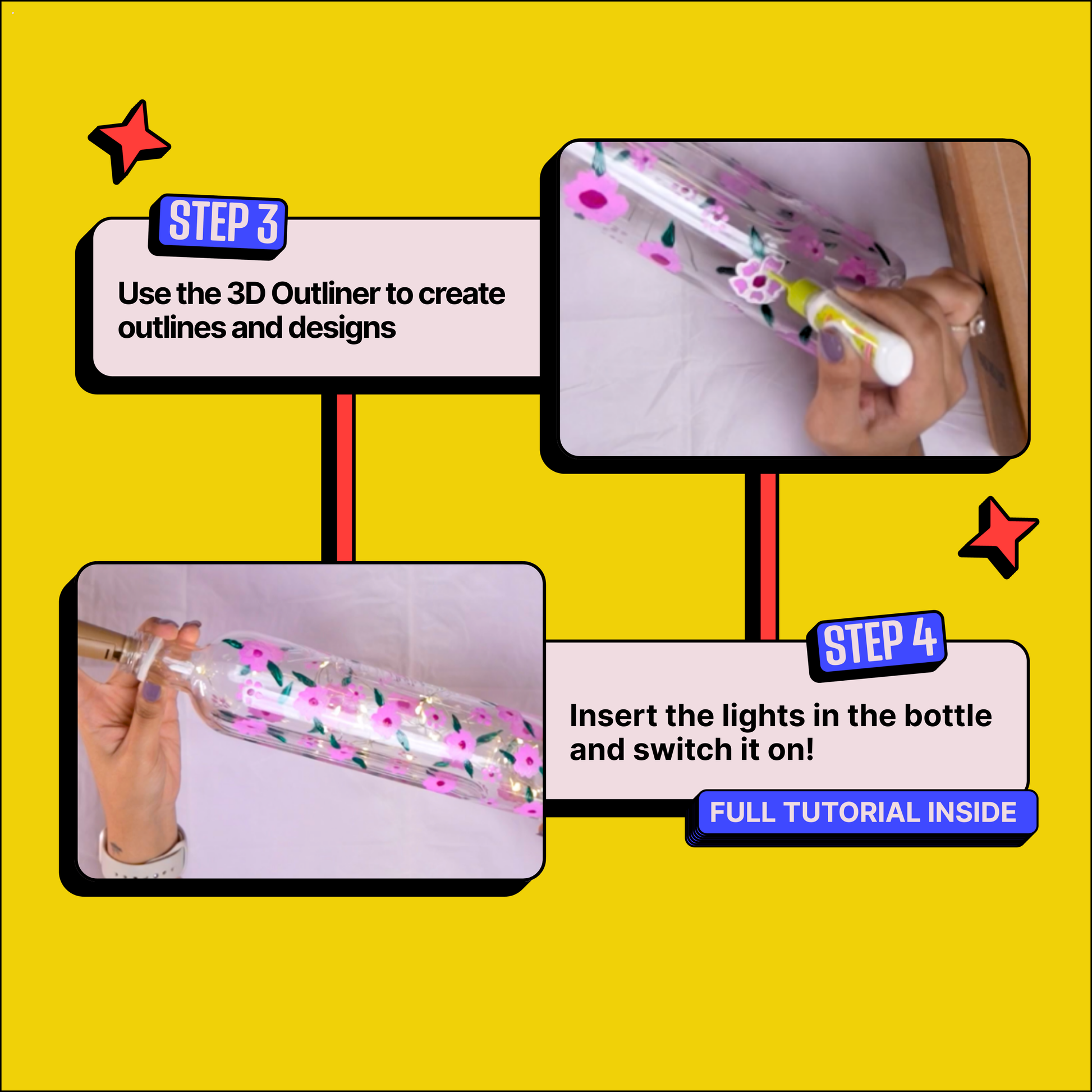 DIY Light Bottle Painting Kit