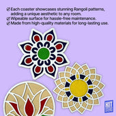 Rangoli Mat Stencil - Pack of 3