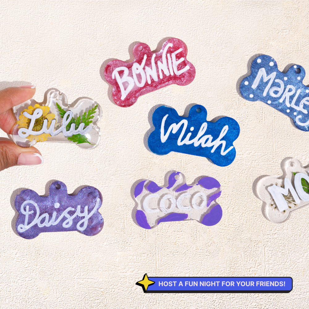 DIY UV Resin Dog Tag Kit