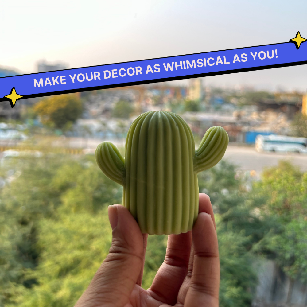 DIY Cactus Candle Kit