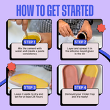 COMBO : DIY Cement Trinket Tray Kit & DIY Cement Coaster Kit