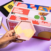 COMBO : DIY Cement Trinket Tray Kit & DIY Cement Coaster Kit