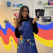 Kitsters Art Apron