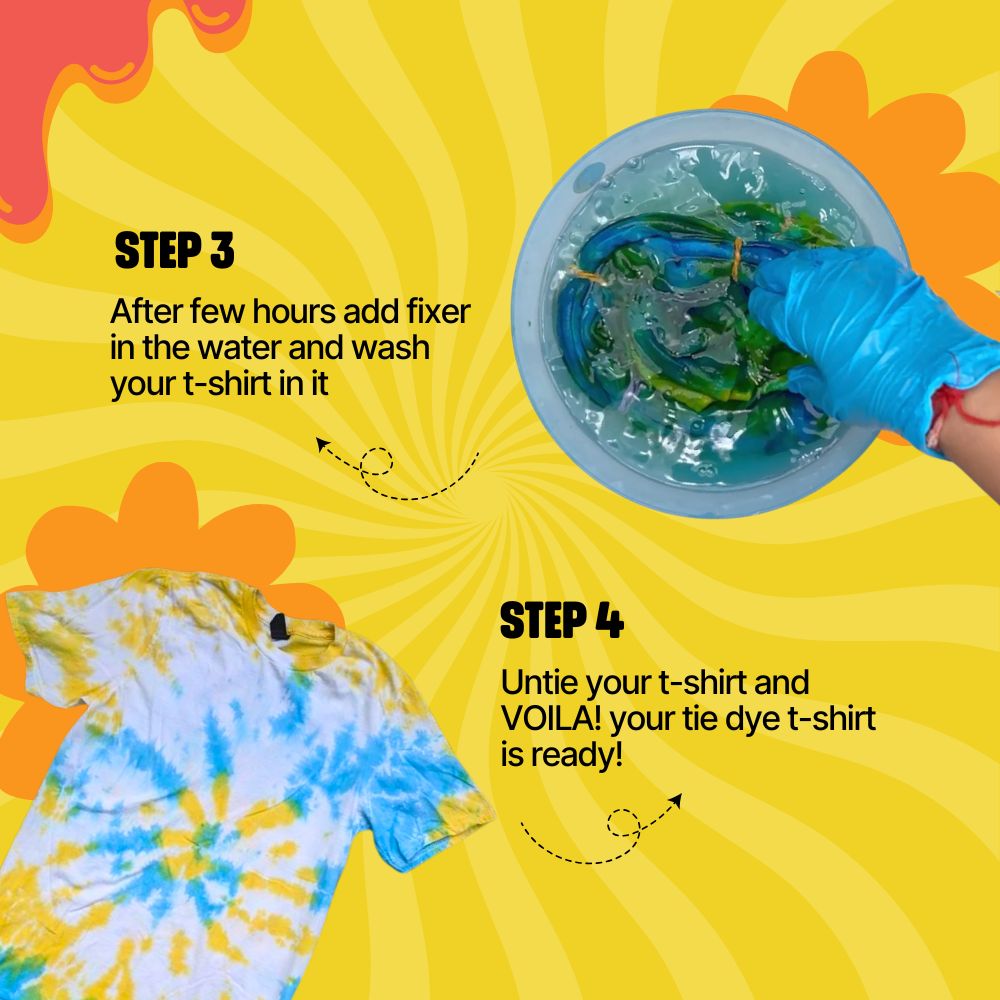 DIY T-Shirt Tie & Dye Kit