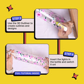 DIY Light Bottle Painting Kit