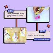 DIY Floral Glow Jar Kit