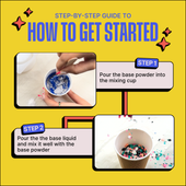 DIY Jesmonite Terrazzo Trinket Tray Kit