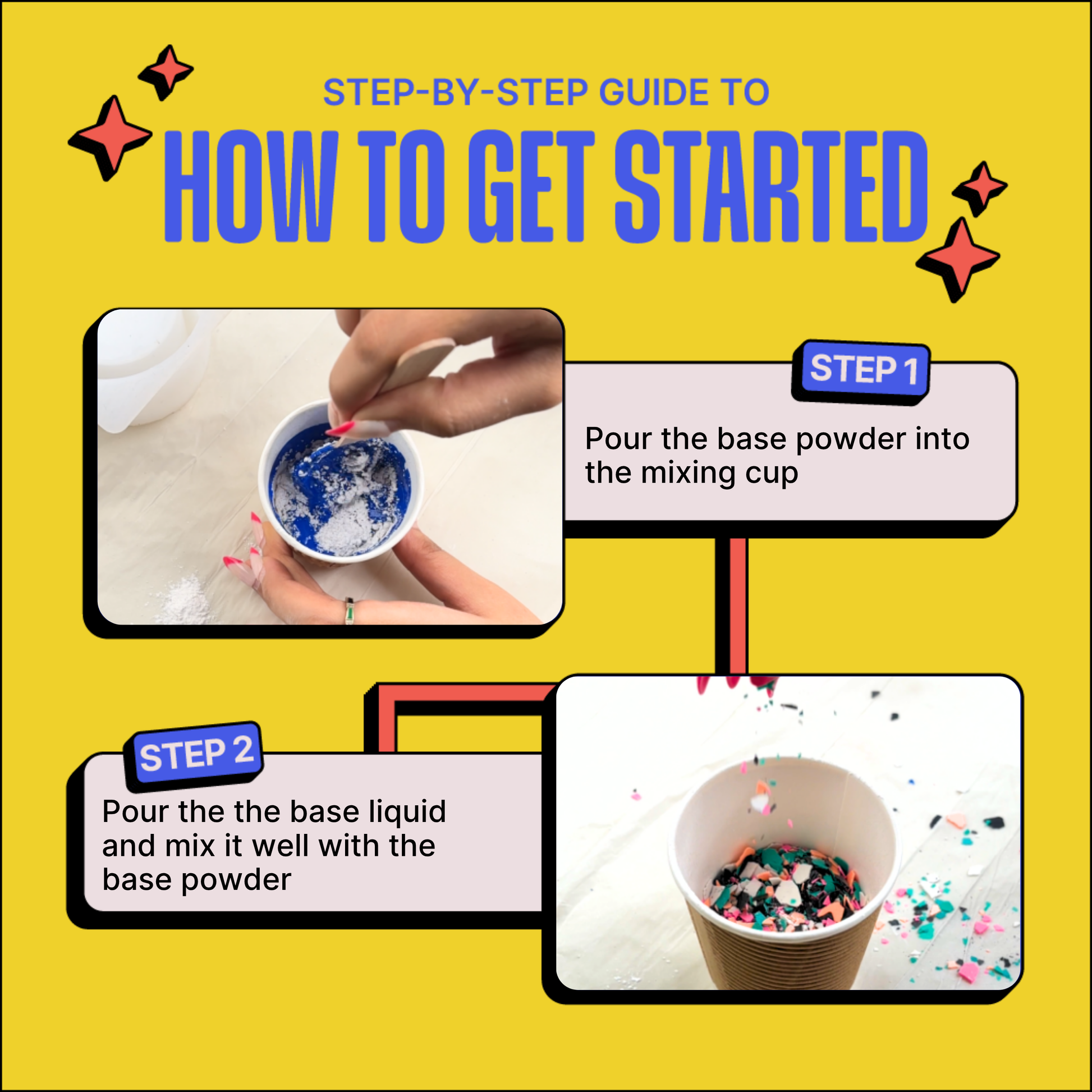 DIY Jesmonite Terrazzo Trinket Tray Kit