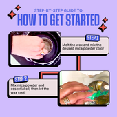 DIY Shell Candle Kit