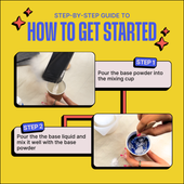 DIY Jesmonite Hexagon Coaster Kit